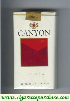 Canyon Lights 100s cigarettes